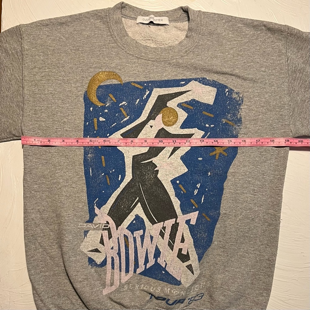 Daydreamer Bowie Tour Sweatshirt - Small - Picture 7 of 9